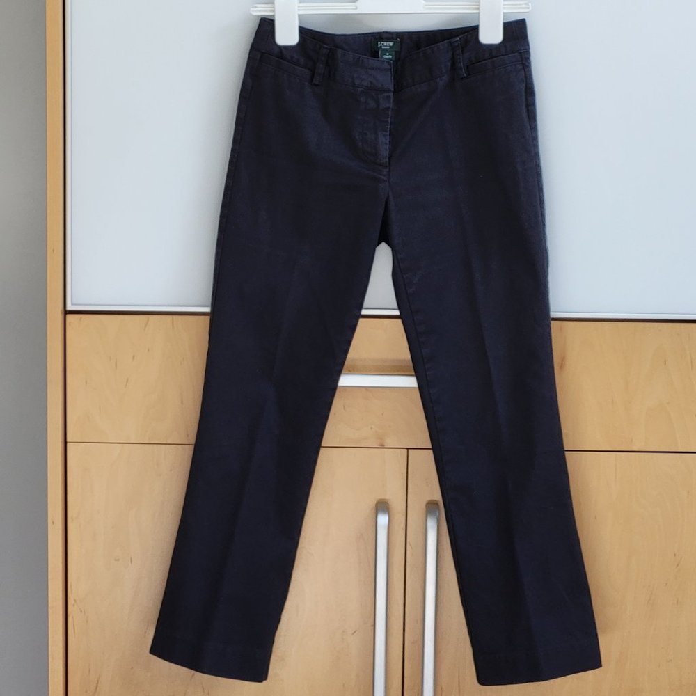 J. Crew City Fit Black Pants